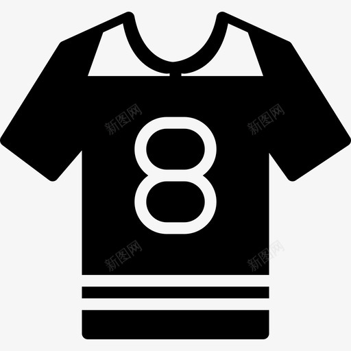 足球运动衫运动套装填充物图标svg_新图网 https://ixintu.com 填充物 足球运动衫 运动套装