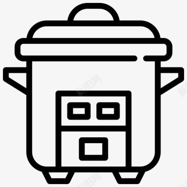 电饭煲厨房锅图标图标