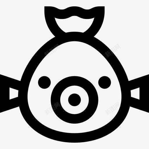 鱼动物17直系图标svg_新图网 https://ixintu.com 动物17 直系 鱼
