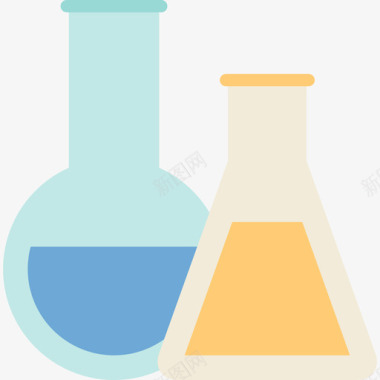化学高中系列2扁平图标图标