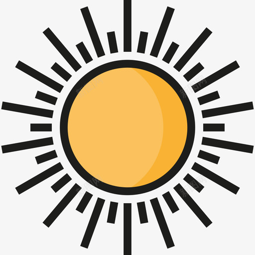 太阳宇宙2线性颜色图标svg_新图网 https://ixintu.com 太阳 宇宙2 线性颜色
