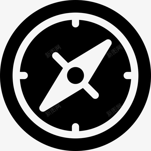 指南针创业和新的商业图标填充svg_新图网 https://ixintu.com 创业和新的商业图标 填充 指南针