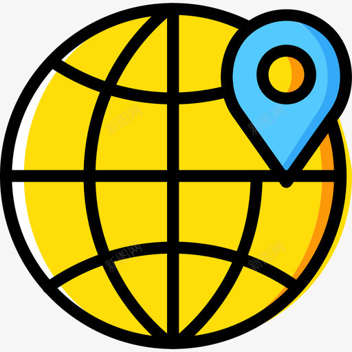 全球搜索引擎优化和分析2黄色图标svg_新图网 https://ixintu.com 全球搜索引擎优化和分析2 黄色