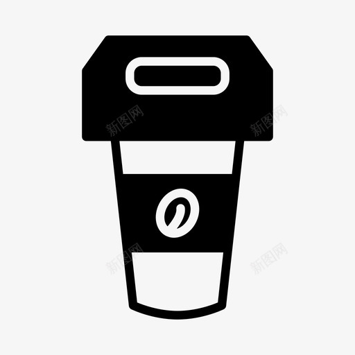 外卖豆子休息图标svg_新图网 https://ixintu.com 休息 咖啡 咖啡休息 外卖 机器 豆子 饮料