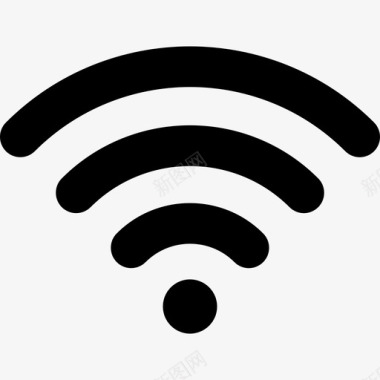 Wifi界面图标编译固态图标