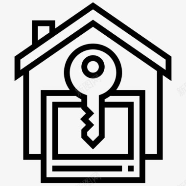 租金房子钥匙图标图标