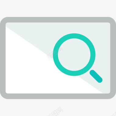 搜索引擎用户界面3平面图标图标
