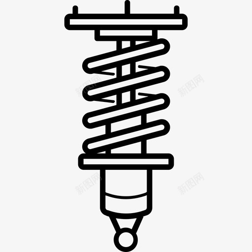 悬架汽车零件手拉图标svg_新图网 https://ixintu.com 悬架 手拉 汽车零件