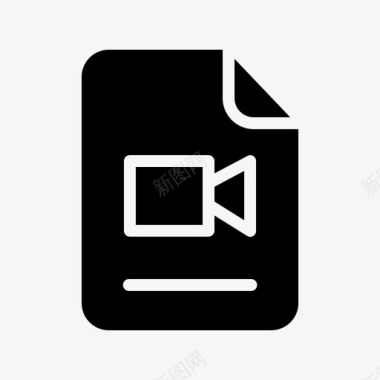 接口摄像机文件和文件夹图标图标
