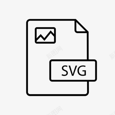 svg文件文档文件扩展名图标图标
