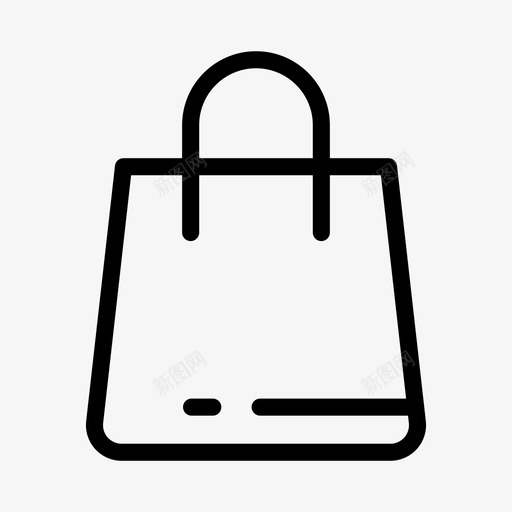 购物袋购物车商品图标svg_新图网 https://ixintu.com 商务 商品 购物图标 购物袋 购物车