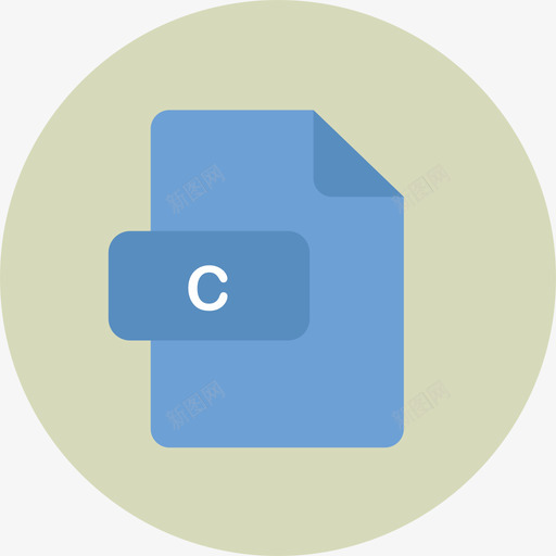 C文件类型2圆形平面图标svg_新图网 https://ixintu.com C 圆形平面 文件类型2