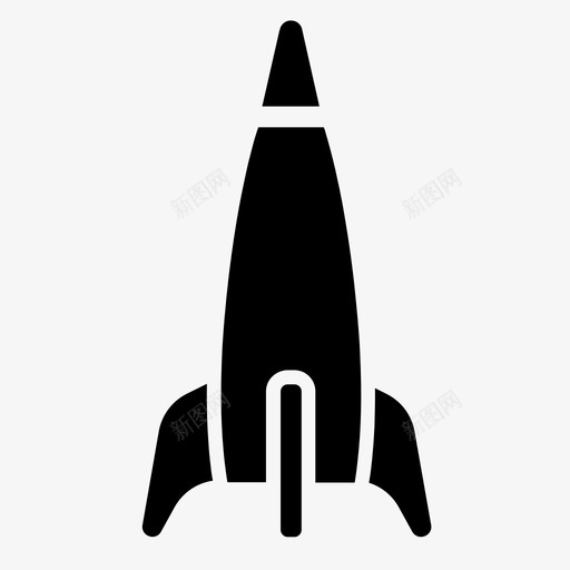 火箭导弹飞天火箭图标svg_新图网 https://ixintu.com 太空任务 导弹 火箭 航空航天工程 飞天火箭