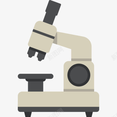 显微镜教育16平面图标图标
