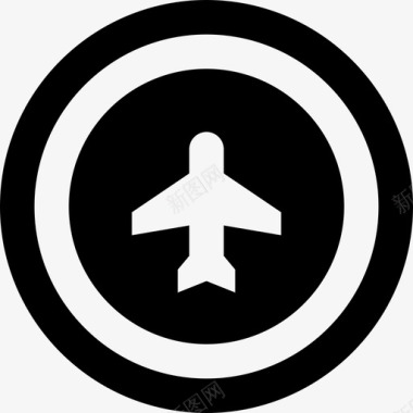 航班旅行集合4已填充图标图标