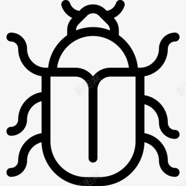 甲虫动物15直系图标图标