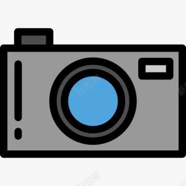 照相机照相机和配件颜色线颜色图标图标