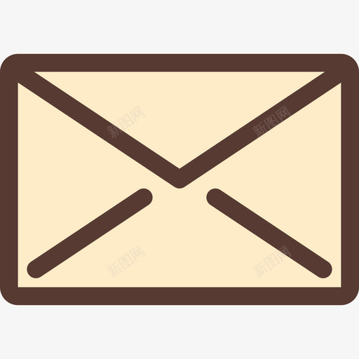 电子邮件通信图标2颜色svg_新图网 https://ixintu.com 电子邮件 通信图标2 颜色