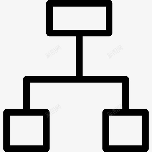 站点地图文件类型线性图标svg_新图网 https://ixintu.com 文件类型 站点地图 线性