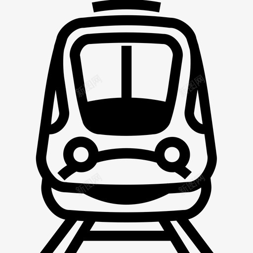 列车机车地铁图标svg_新图网 https://ixintu.com 列车 列车图标 地铁 机车 火车站