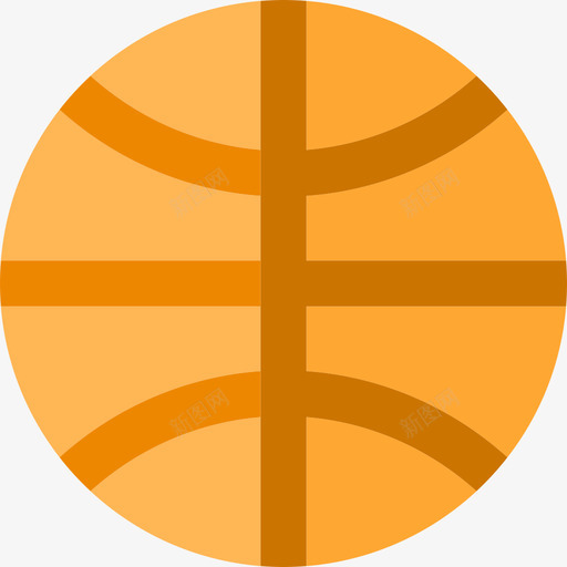 篮球运动套装2扁平图标svg_新图网 https://ixintu.com 扁平 篮球 运动套装2