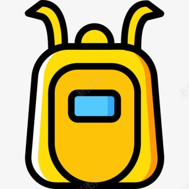 背包教育6黄色图标图标