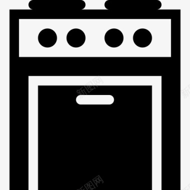炊具煤气灶厨房图标图标