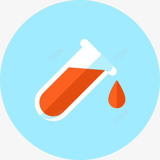 血液测试医学10圆形图标svg_新图网 https://ixintu.com 医学10 圆形 血液测试