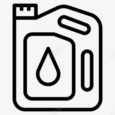 合成油燃料汽油图标图标