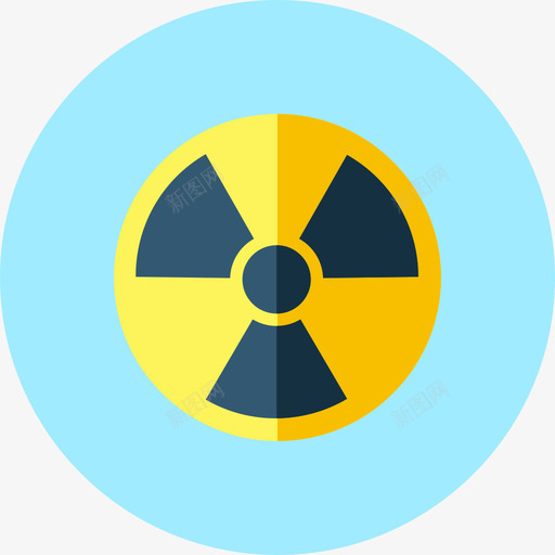 辐射物理圆形图标svg_新图网 https://ixintu.com 圆形 物理 辐射
