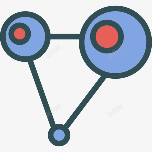 网络科学7线性颜色图标svg_新图网 https://ixintu.com 科学7 线性颜色 网络