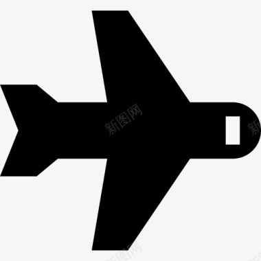 飞机旅行系列4已填充图标图标