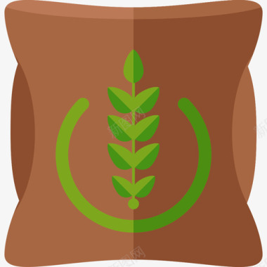 肥料农业平坦图标图标