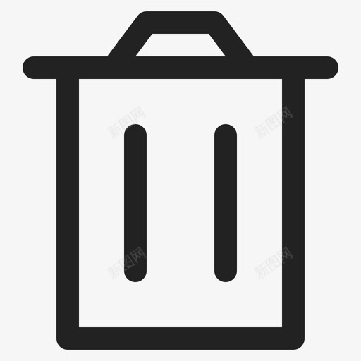 删除扔掉垃圾桶图标svg_新图网 https://ixintu.com 删除 垃圾桶 扔掉