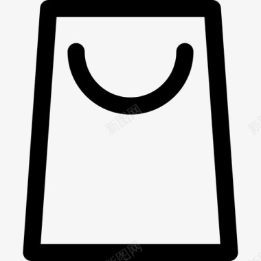 购物袋商务用户界面集图标图标