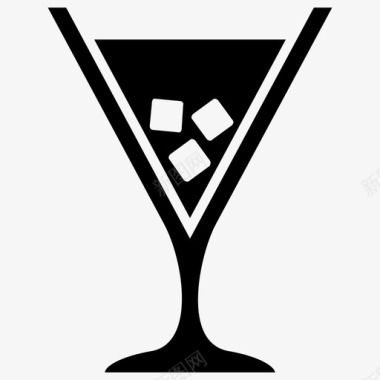 侧杯鸡尾酒酒精饮料饮料图标图标