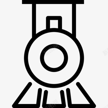 列车运输装置2直线图标图标