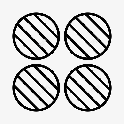 汉堡肉饼烧烤厨师图标svg_新图网 https://ixintu.com 厨师 汉堡肉饼 烧烤 烹饪 食物