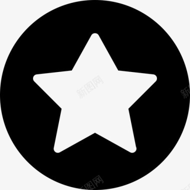 明星投票奖励徽章2已填充图标图标