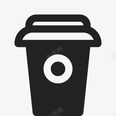 塑料杯饮料咖啡图标图标