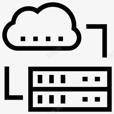 云服务器数据库主机图标图标