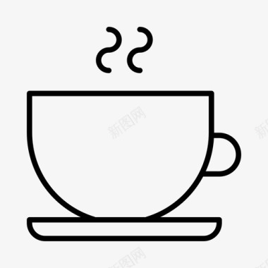 咖啡杯饮料绿茶图标图标
