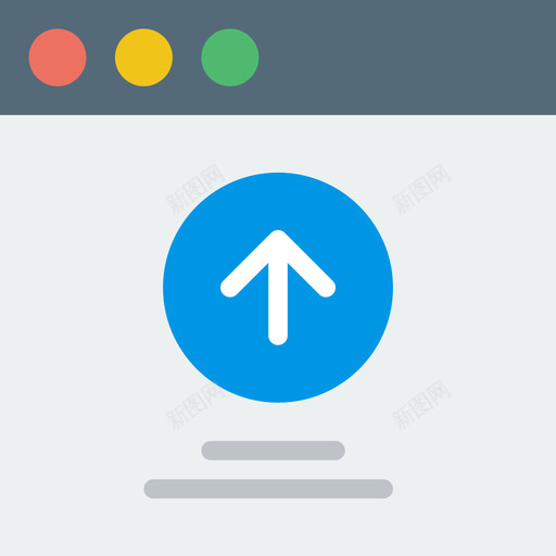 浏览器用户界面元素平面图标svg_新图网 https://ixintu.com 平面 浏览器 用户界面元素