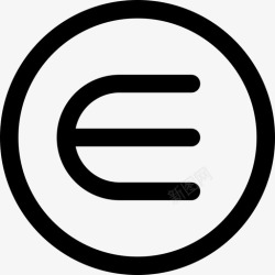 是一个元素是一个元素数学符号线性的图标高清图片