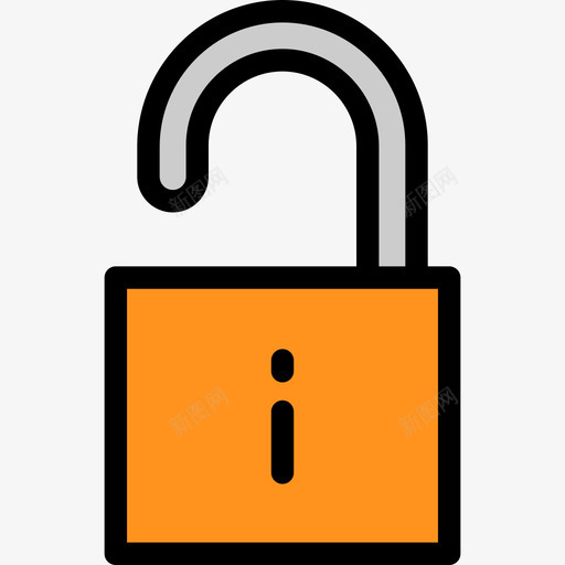 锁用户大包装颜色线颜色图标svg_新图网 https://ixintu.com 用户大包装颜色 线颜色 锁