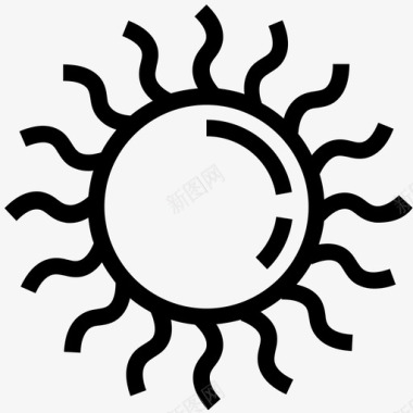 太阳太阳能量太阳图标图标
