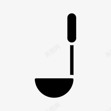 勺厨师厨房图标图标