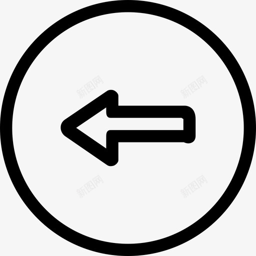 禁止设置交通标志线形图标svg_新图网 https://ixintu.com 禁止 线形 设置交通标志