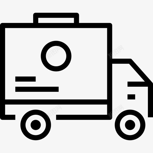 送货购物图标元素线性svg_新图网 https://ixintu.com 线性 购物图标元素 送货