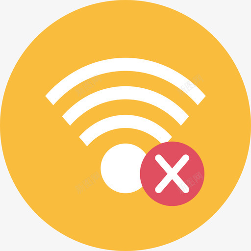 Wifi音频和视频控制圆形平面图标svg_新图网 https://ixintu.com Wifi 圆形平面 音频和视频控制